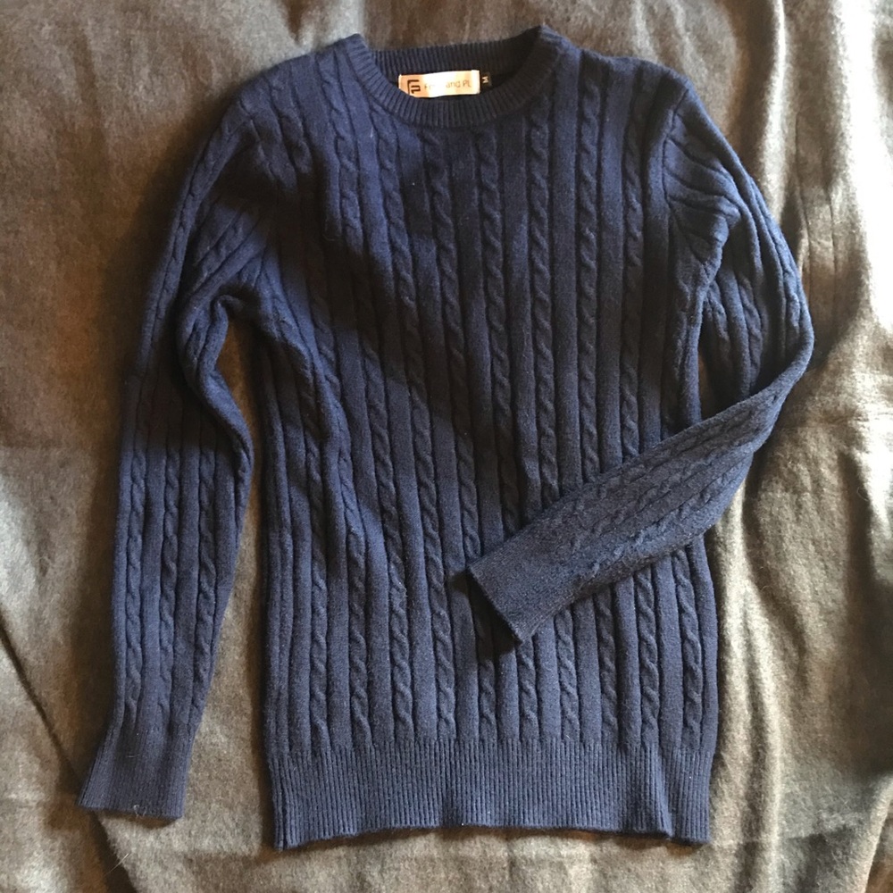 Navy Blue Sweater